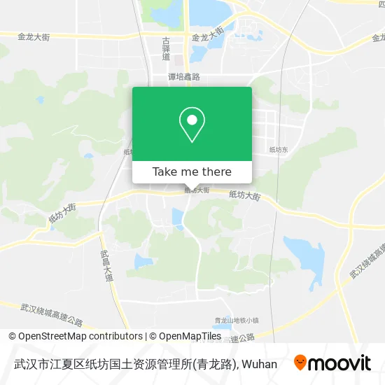 武汉市江夏区纸坊国土资源管理所(青龙路) map