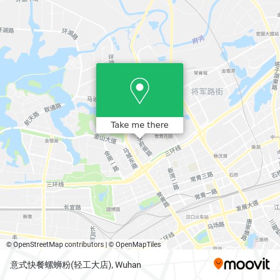 意式快餐螺蛳粉(轻工大店) map