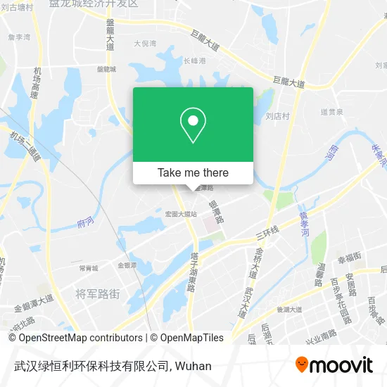 武汉绿恒利环保科技有限公司 map