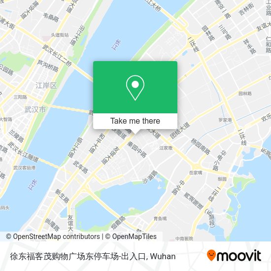 徐东福客茂购物广场东停车场-出入口 map
