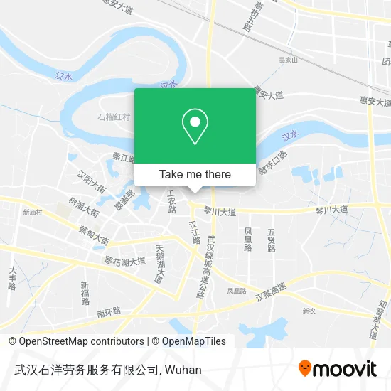 武汉石洋劳务服务有限公司 map