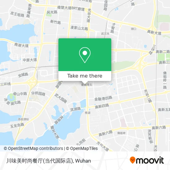 川味美时尚餐厅(当代国际店) map