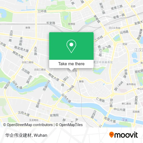 华企伟业建材 map