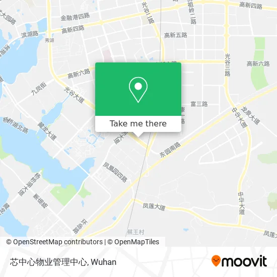 芯中心物业管理中心 map