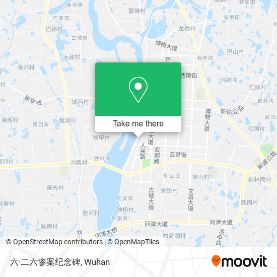 六·二六惨案纪念碑 map