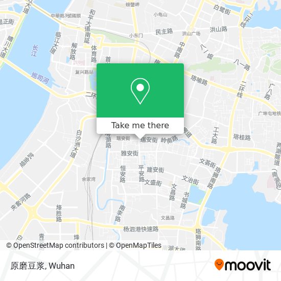 原磨豆浆 map