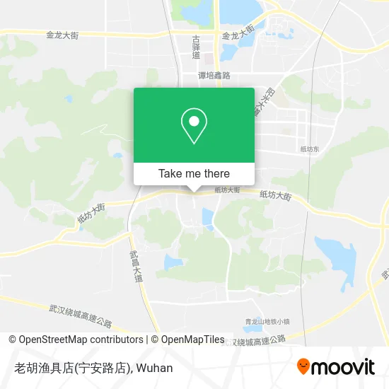 老胡渔具店(宁安路店) map