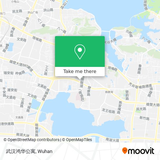 武汉鸿华公寓 map