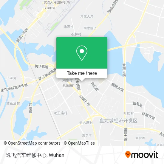 逸飞汽车维修中心 map