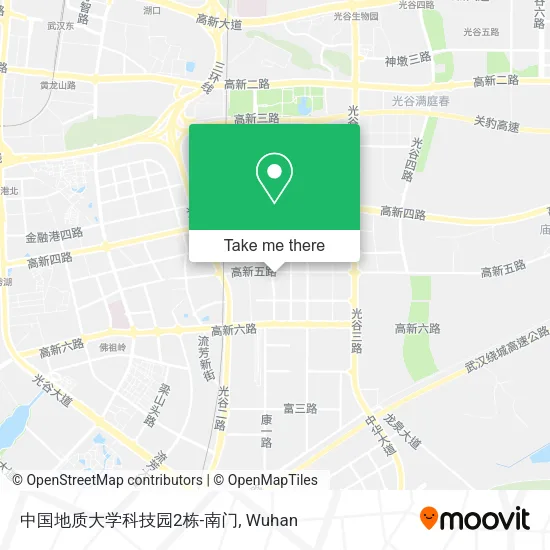 中国地质大学科技园2栋-南门 map
