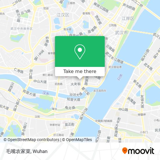 毛嘴农家菜 map