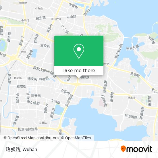 珞狮路 map