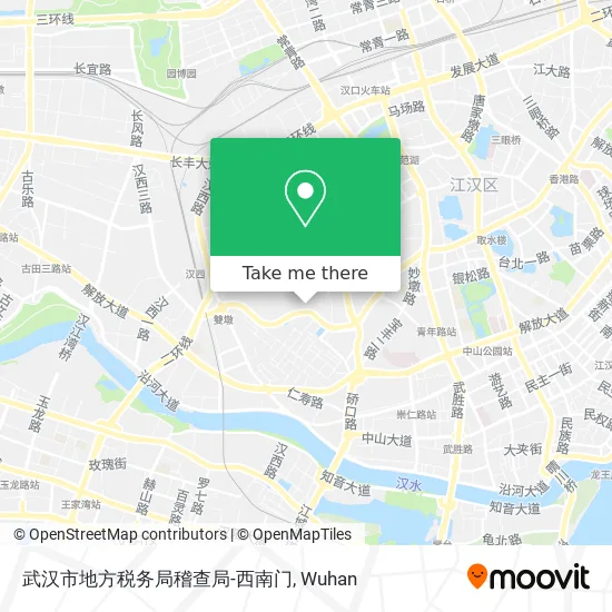 武汉市地方税务局稽查局-西南门 map