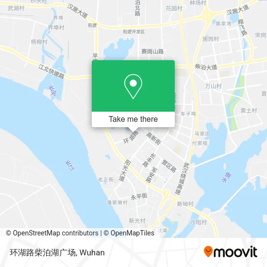 环湖路柴泊湖广场 map