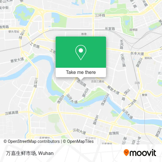 万嘉生鲜市场 map