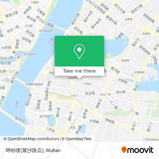 呷粉喽(紫沙路店) map