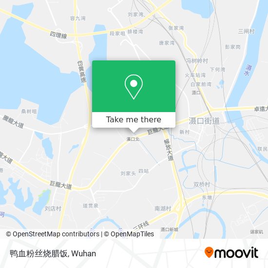 鸭血粉丝烧腊饭 map