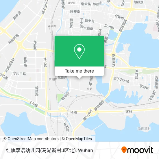 红旗双语幼儿园(马湖新村J区北) map