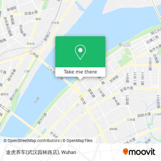 途虎养车(武汉园林路店) map