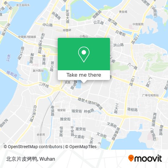 北京片皮烤鸭 map