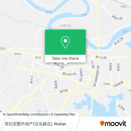 世纪宏图不动产(汉乐路店) map
