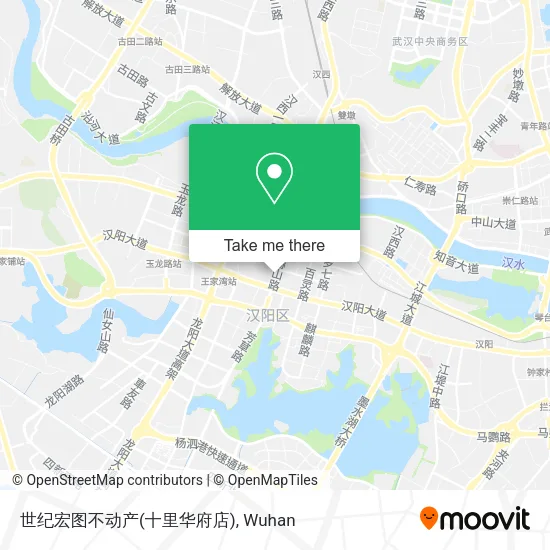 世纪宏图不动产(十里华府店) map