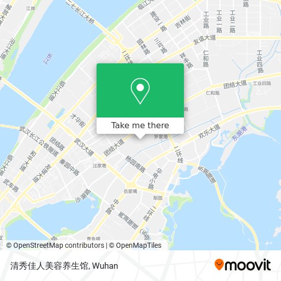 清秀佳人美容养生馆 map