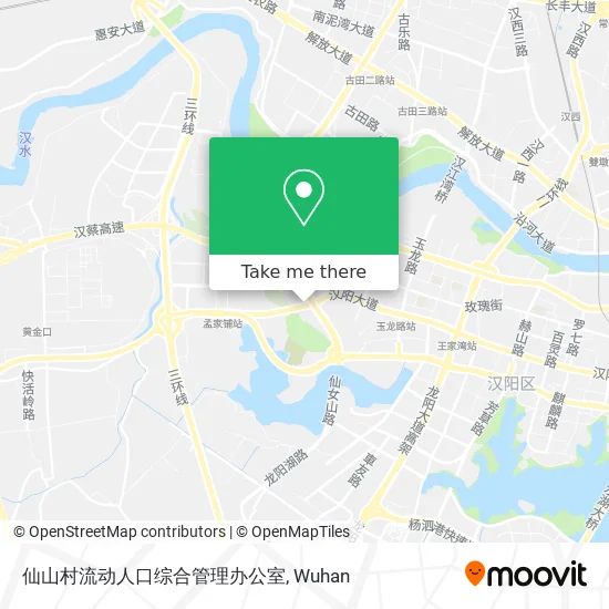 仙山村流动人口综合管理办公室 map