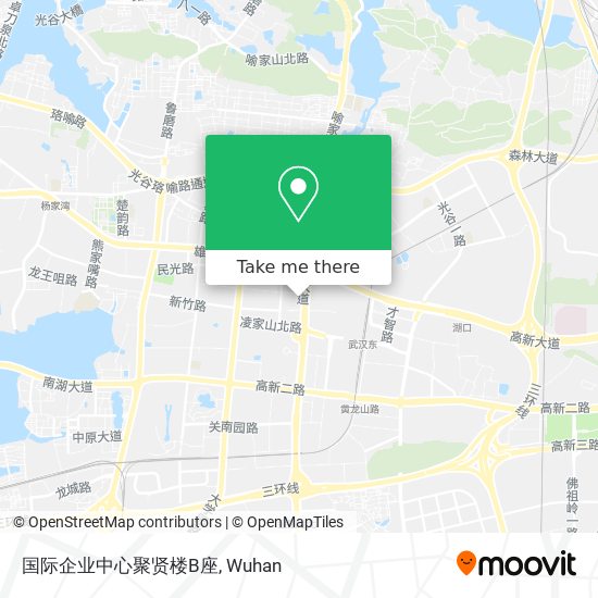 国际企业中心聚贤楼B座 map