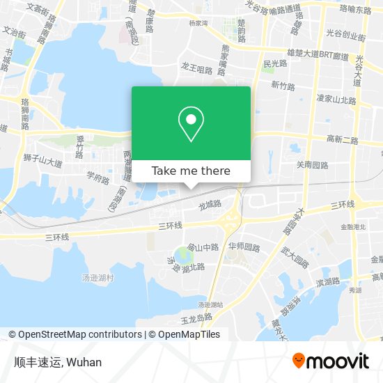 顺丰速运 map