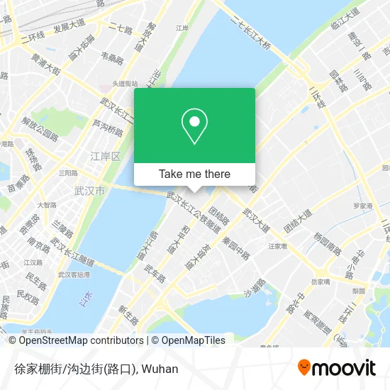 徐家棚街/沟边街(路口) map