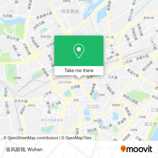 俊风眼镜 map
