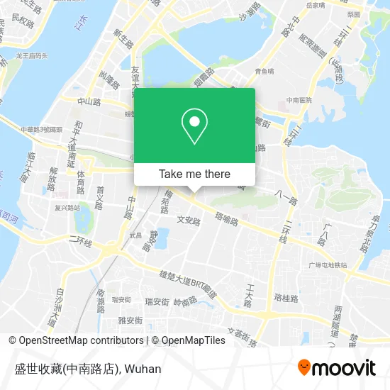 盛世收藏(中南路店) map
