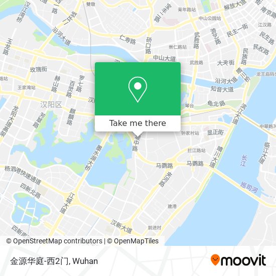 金源华庭-西2门 map