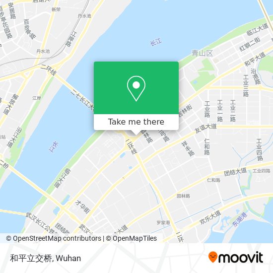 和平立交桥 map