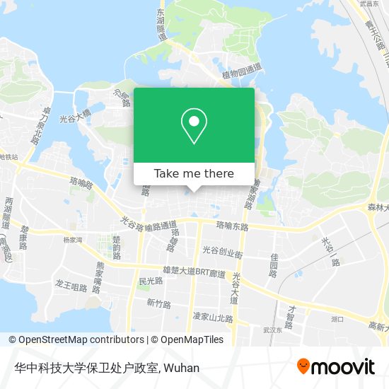 华中科技大学保卫处户政室 map