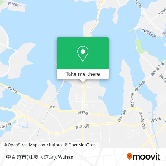 中百超市(江夏大道店) map