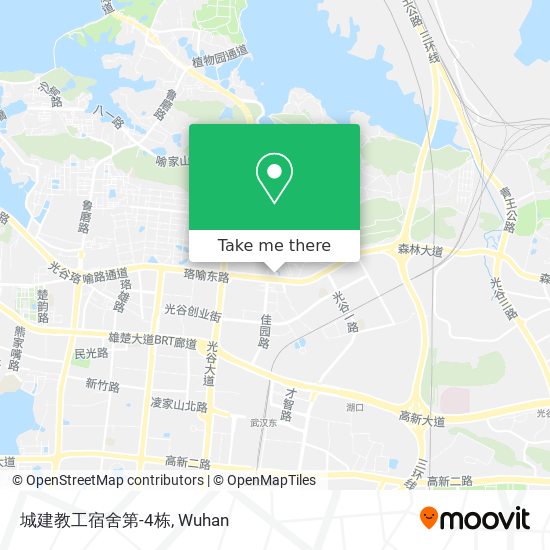 城建教工宿舍第-4栋 map