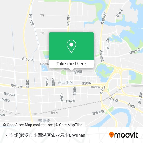 停车场(武汉市东西湖区农业局东) map