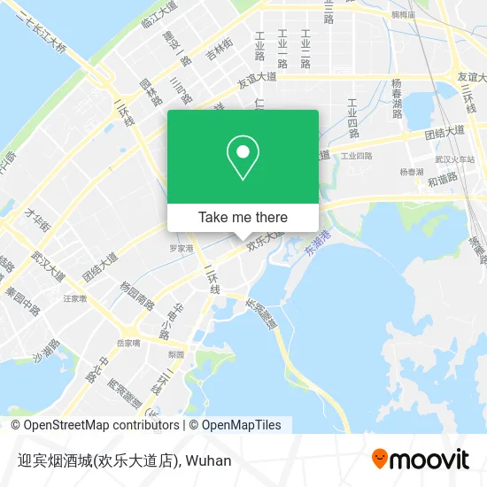 迎宾烟酒城(欢乐大道店) map