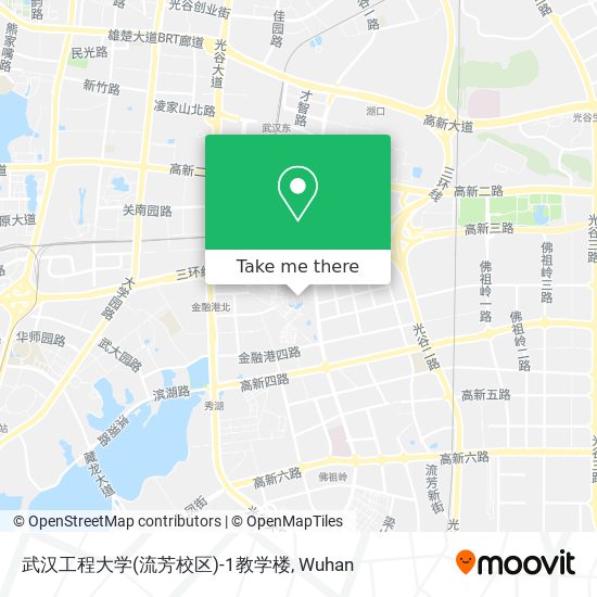 武汉工程大学(流芳校区)-1教学楼 map