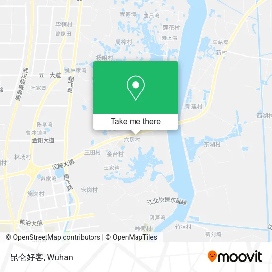 昆仑好客 map