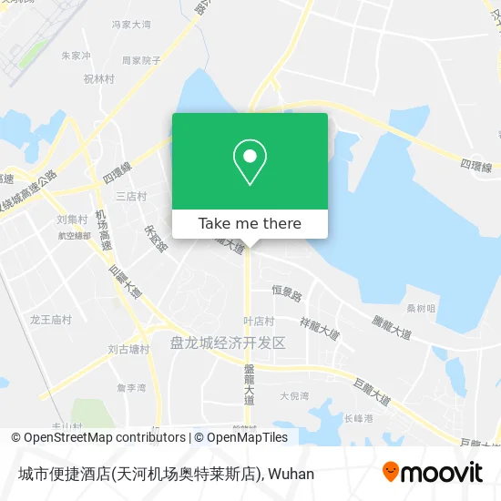 城市便捷酒店(天河机场奥特莱斯店) map