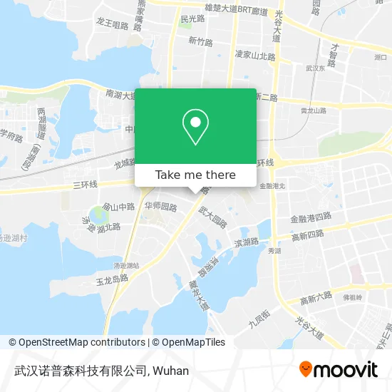 武汉诺普森科技有限公司 map