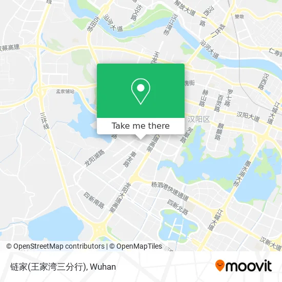 链家(王家湾三分行) map