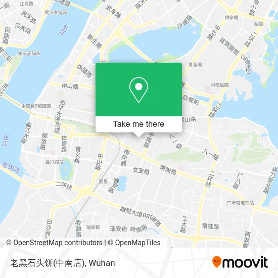 老黑石头饼(中南店) map
