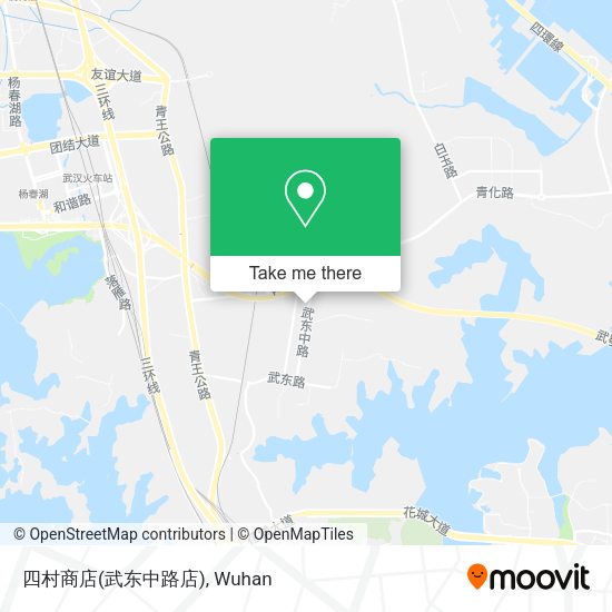 四村商店(武东中路店) map