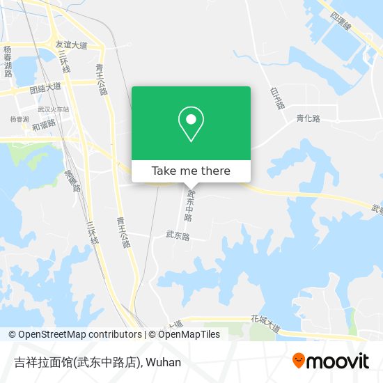 吉祥拉面馆(武东中路店) map