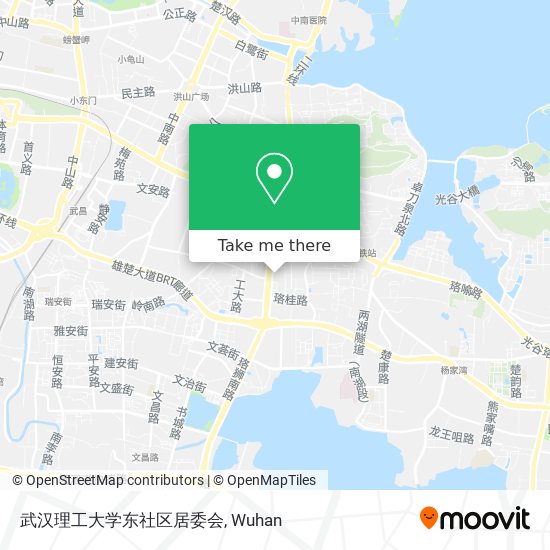 武汉理工大学东社区居委会 map
