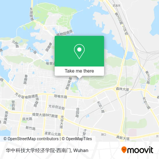 华中科技大学经济学院-西南门 map